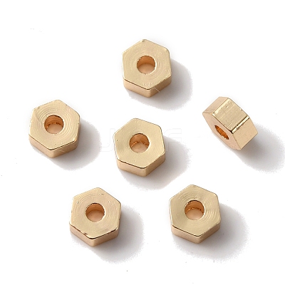 Rack Plating Brass Beads KK-C020-07LG-1