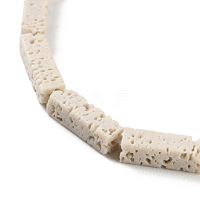 Synthetic Lava Rock Dyed Beads Strands G-H311-07-11-1