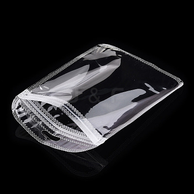 Transparent Plastic Resealable Packaging Bags X-OPP-T002-01D-1