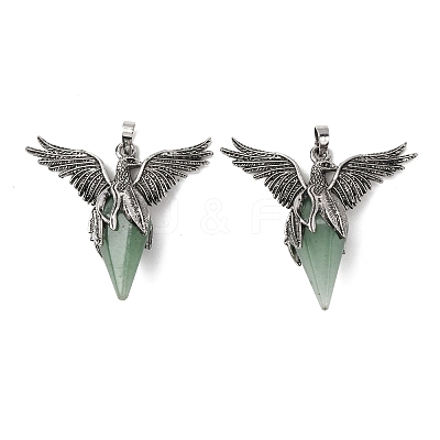 Natural Green Aventurine Pendants GG-C001-02H-1