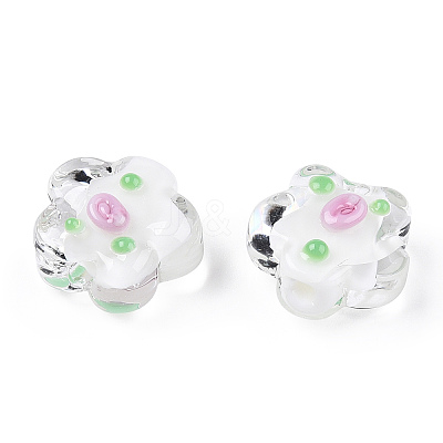 Handmade Bumpy Lampwork Beads LAMP-N024-04H-1