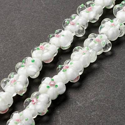 Handmade Lampwork Beads Strands LAMP-D015-08K-1