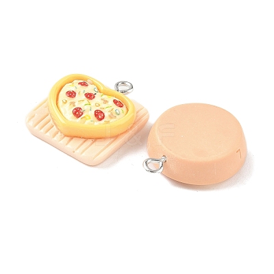 Opaque Resin Pendants X-RESI-V005-003-1