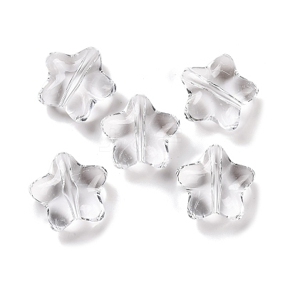 Transparent Acrylic Beads OACR-M011-03-1