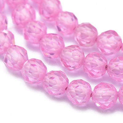 Cubic Zirconia Beads Strands G-G792-47-05C-1