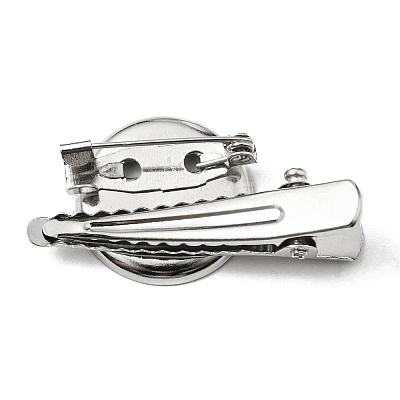 Iron Alligator Hair Clips Findings MAK-K021-02A-P-1