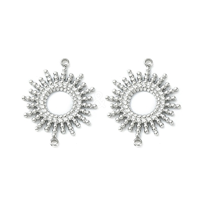 Non-Tarnish 304 Stainless Steel Connector Charms STAS-L269-052P-1