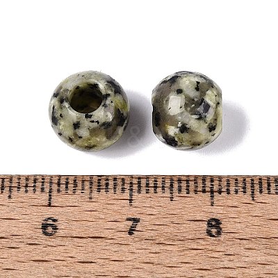 Natural African Turquoise(Jasper) European Beads G-Q607-02Q-1