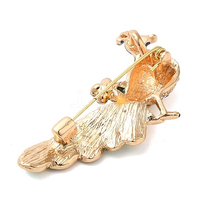 Alloy Crystal Rhinestone Brooch JEWB-R025-04A-1