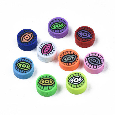 Handmade Polymer Clay Beads CLAY-N008-045-1