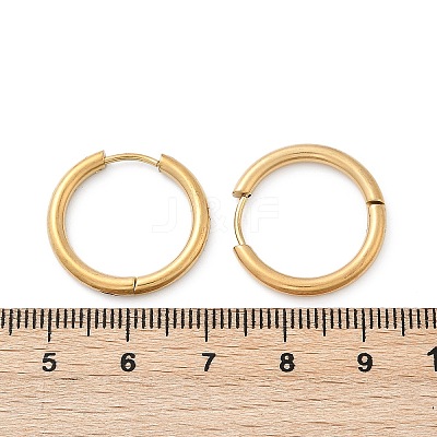 202 Stainless Steel Huggie Hoop Earrings X-EJEW-F111A-20mm-G01-1