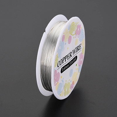 Round Craft Copper Wire X-CW0.4mm006-1