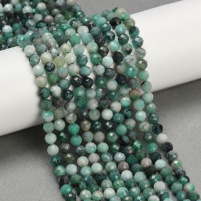 Natural Emerald Beads Strands G-M092-D01-03-1