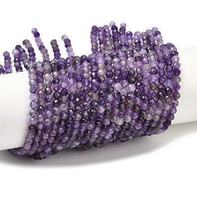 Natural Amethyst Beads Strands X-G-A252-A03-01-1