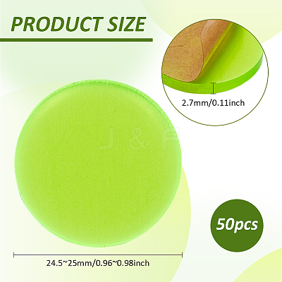50Pcs Acrylic Sheet FIND-FG0003-58A-02-1
