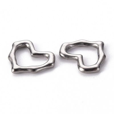 Non-Tarnish 304 Stainless Steel Linking Rings STAS-T052-19A-P-1