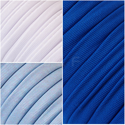 3 Colors Flat Polyester Elastic Cord EC-TA0001-04-1