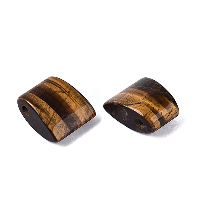 Natural Tiger Eye Pendants G-G602-07J-1