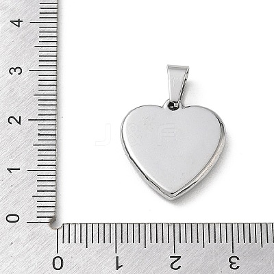304 Stainless Steel Pendants SA-CBA34D4-01B-P-1