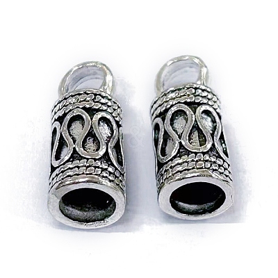 Tibetan Style Alloy Cord Ends FIND-WH0110-738-1