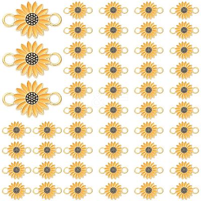 50Pcs Alloy Enamel Connector Charms ENAM-SZ0004-23-1