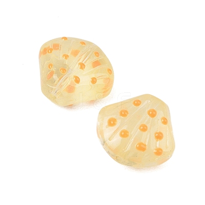 Transparent Glass Beads GLAA-B024-02C-1