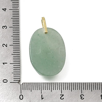 Natural Green Aventurine Pendants GG-CBA7610-06G-04-1