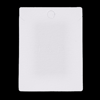 100Pcs Paper Jewelry Necklace Display Cards CDIS-NH0001-01C-1