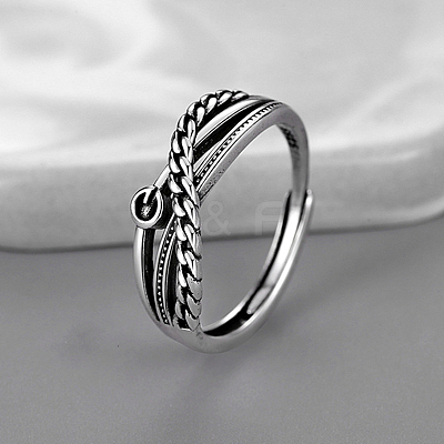 Brass Cross Finger Rings for Men FS-WGE0AC8-16-1