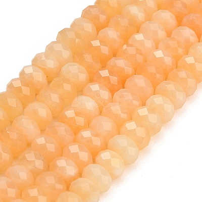 Faceted Dyed Natural White Jade Beads Strands GG-CBAE966-01B-E-1