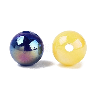 Opaque Plastic Beads KY-N025-33B-1