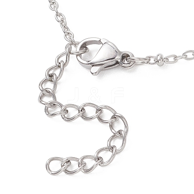 304 Stainless Steel Cable Chain Satellite Chain Bracelet Making BJEW-JB13164-04-1