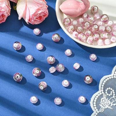 Handmade Lampwork Beads LAMP-SZ0001-43C-1
