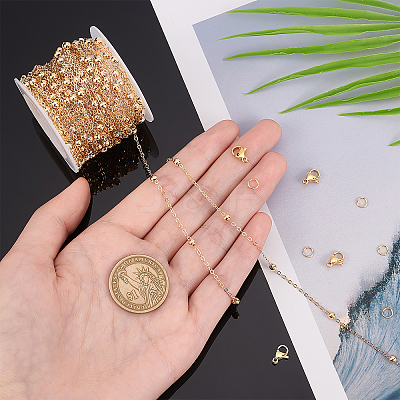 DIY Chain Bracelet Necklace Making Kits DIY-BBC0001-11-1