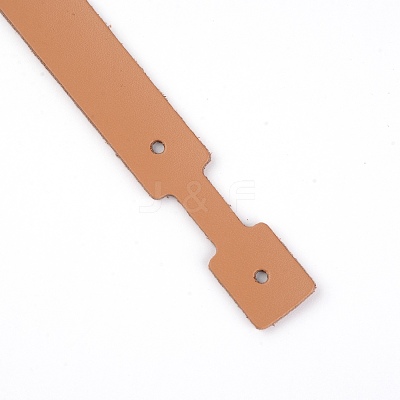 Cowhide Leather Keychain KEYC-WH0018-39D-1