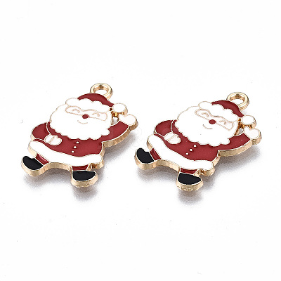Eco-Friendly Alloy Enamel Pendants LS-ENAM-Q437-070-NR-1