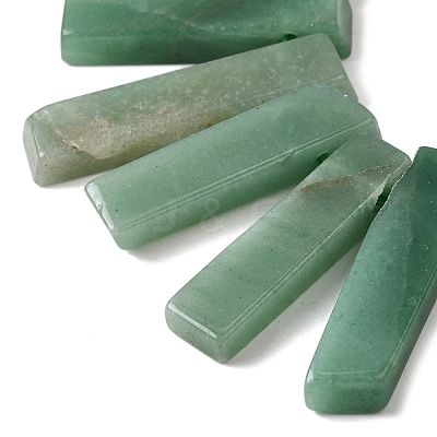 Natural Green Aventurine Beads Strands G-S386-D15-1