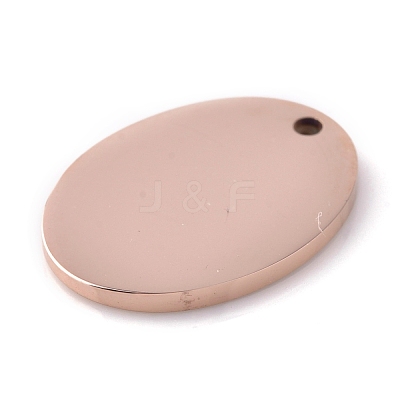PVD Vacuum Plating 304 Stainless Steel Pendants STAS-P245-44RG-1