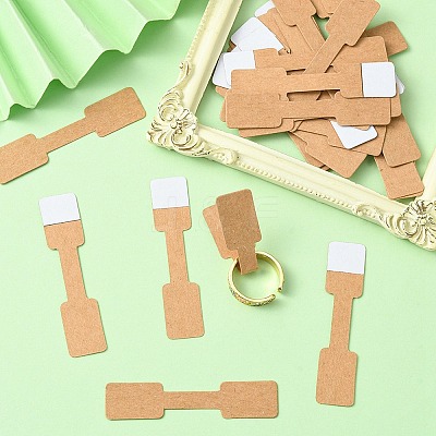 Paper Fold Over Blank Sticky Price Tags CDIS-YW0001-09B-1