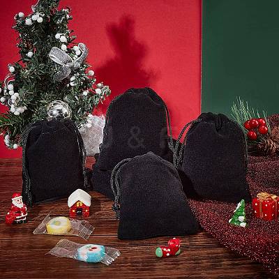 Rectangle Velvet Pouches X-TP-R002-7x9-01-1