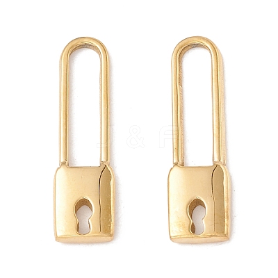 Ion Plating(IP) 304 Stainless Steel Pendants STAS-C048-06G-1