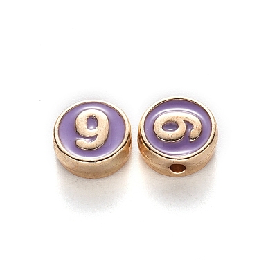Alloy Enamel Beads ENAM-R055-04-09-RS-1