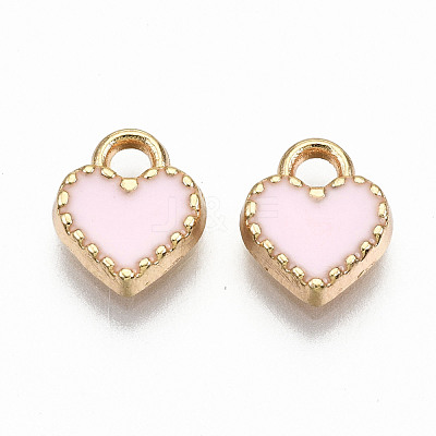 Alloy Enamel Charms X-ENAM-S126-015B-RS-1