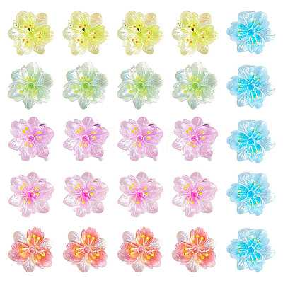 100Pcs Resin Cabochons MRMJ-SP0001-15-1