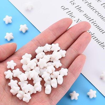 Opaque Acrylic Beads LS-MACR-S373-26-A10-1