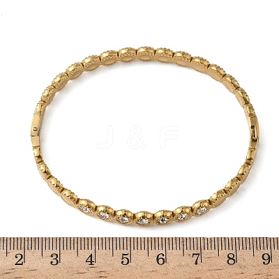 304 Stainless Steel Hinged Bangles for Women BJEW-C132-01B-G-1