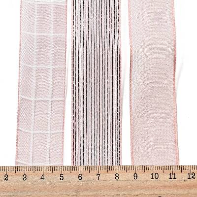 Polyester & Polycotton Ribbons Sets SRIB-G010-01B-03-1