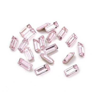 Glass Rhinestone Cabochons GGLA-P002-10A-03-1