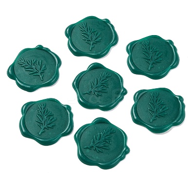 100Pcs Adhesive Wax Seal Stickers DIY-CP0009-47C-1
