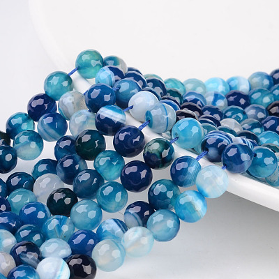 Natural Agate Beads AGAT-8D-4-1